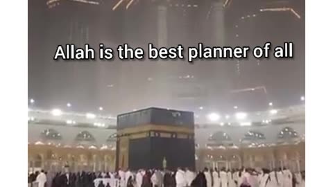 Allah is the best planner