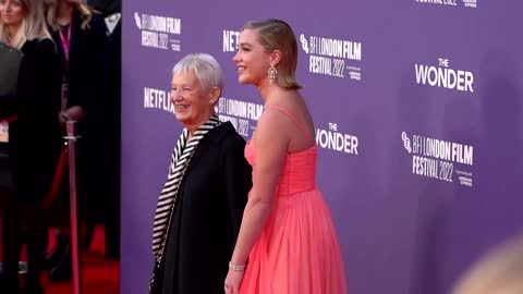 Florence Pugh brings Grandma Pat back on red carpet