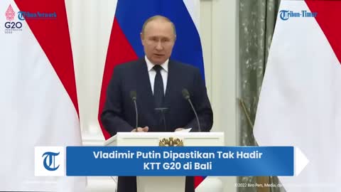 #Laporan Intelijen Rusia Keamanan Vladimir Putin Terancam Jika Datang ke Indonesi