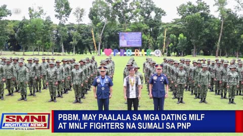 PBBM, may paalala sa mga dating MILF at MNLF fighters na sumali sa PNP