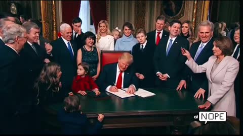 Trump Signs New Election Deal Papers*Live