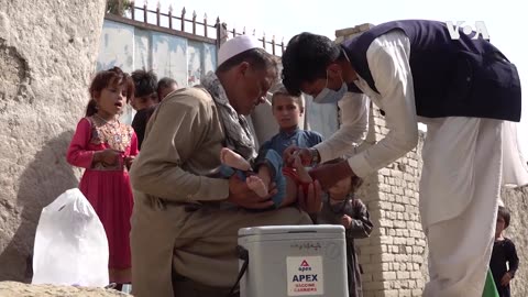 Afghan Polio Worker