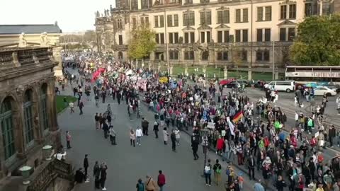 Europeans don't want to starve and freeze for Zelensky and Ursula von der Leyen. Germany, Dresden