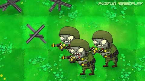 Plant Vs Zombie Best PVZ Animation - Primal Cartoon Anime Video PVZ - All Plants vs All Imp Zombies