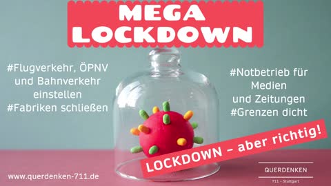 MEGA-Lockdown - Ohne Impfung aus der Pandemie (SHORT Version)