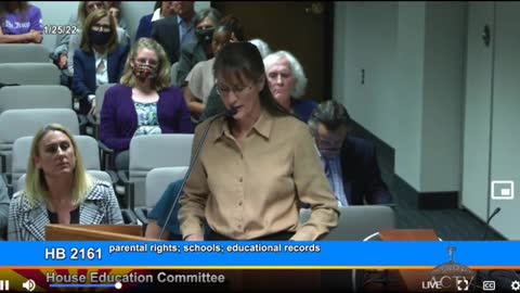 Arizona House Education Committee Hears Testimony On HB2161 Part 1