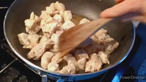 Making Chicken Stir fry