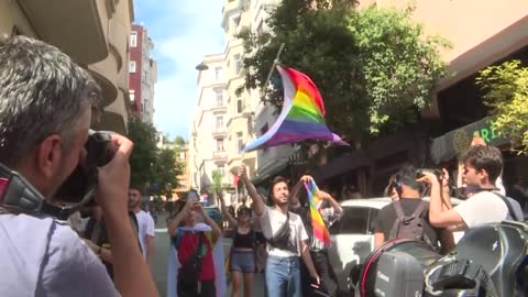 Turkish police break up Istanbul Pride march, detain over 150