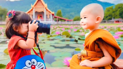 Funny but Cute Little MONK‼🤣🤣