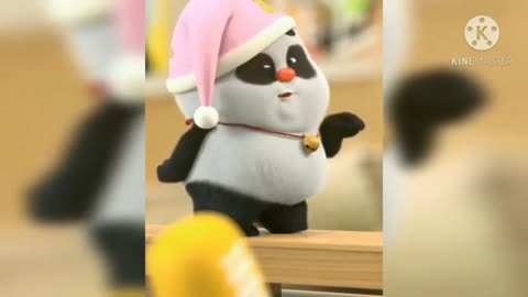 Cutie panda tik tok viral video dancing