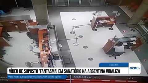 Vídeo de suposto 'fantasma' em sanatório na Argentina viraliza