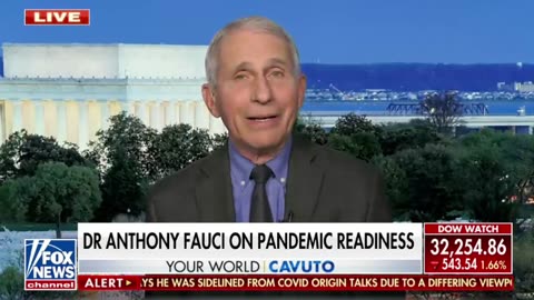 Fauci: "I'm not perfect, certainly I'm not, and therefore I could have done things better."