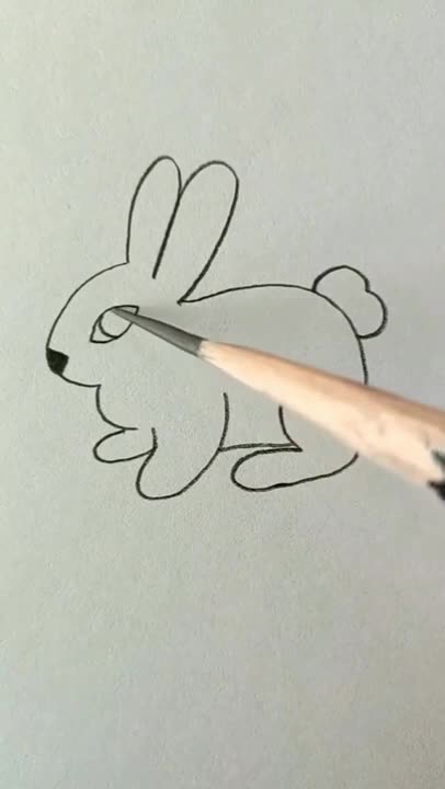 How To Draw Rumbles Cute bunny 🐇🐰 drawing