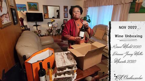 DTC AMBASSADOR Wine Unboxing Nov 2022