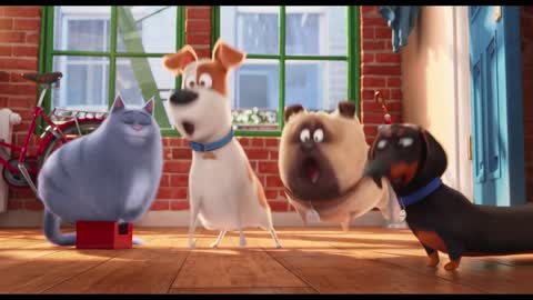 The Secret Life of Pets - Max's New Brother Scene _ Fandango Family