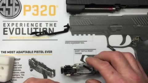 Sig Sauer P320 FCU reassembly