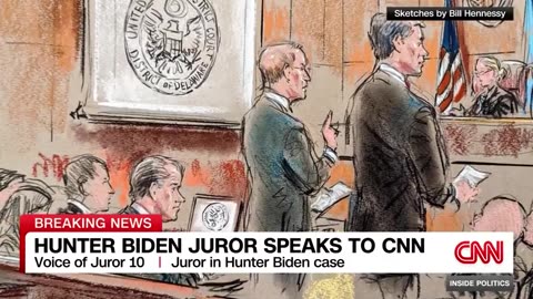 Last night the jury was split in half over Hunter Biden verdict. Juror tells CNN what changed CNN