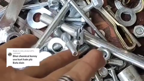 Clean rusted bolts and nuts easy way