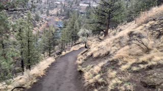 Central Oregon – Steelhead Falls – Approaching Crooked River – 4K