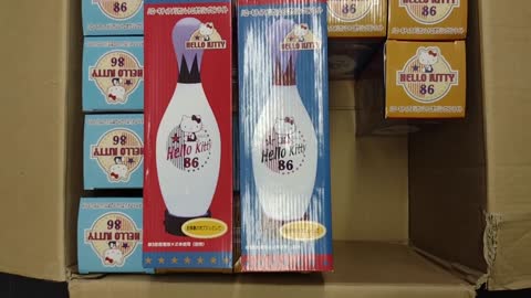 Hello Kitty American Retro Bowling Pin Light (2007) Japanese Import