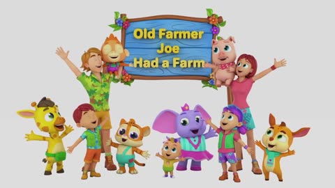 Old Farmer Joe Had A Farm Joe's Farm Song For Kids Nursery Rhymes and Baby Songs with Zoobees