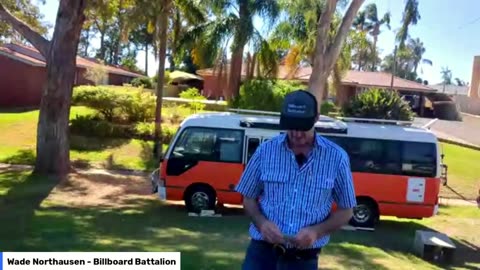 Farmer Wade daily broadcast from Australind, WA - Billboard Battalion 17/4/24