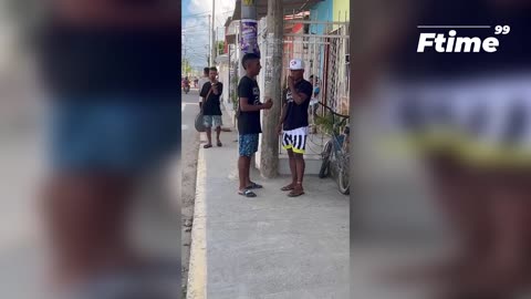 A toddler's adorable attempts to mimic a famous dancer brought smiles to all.!