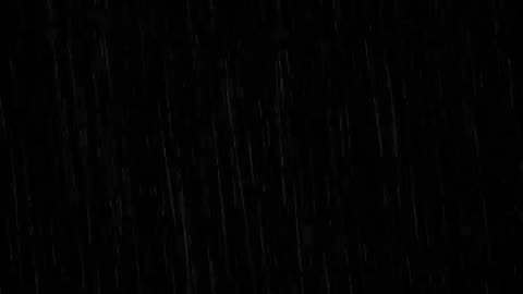 30 MINUTES Gentle Rain at Night, Rain Sounds for Sleep, Insomnia, Relaxing, Meditation, Yoga, Study