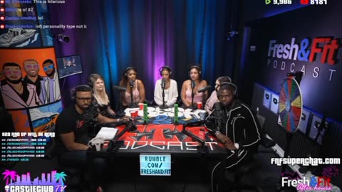 Freshandfit The Chat Grilling The Panel And All The Girls Fighting Their Guy