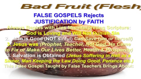 Justification by Faith - The First Test to Identifying True and False Teachers!