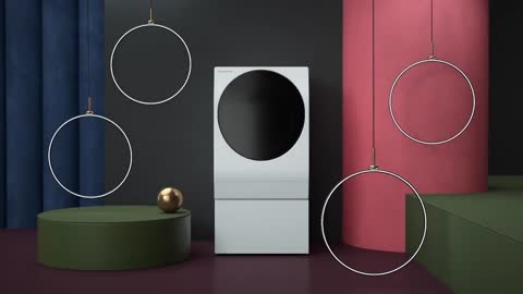 LG SIGNATURE WashingMachine - Just spin for softness (Collaboration with Santi Zoraidez)