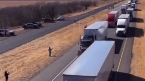 Big Fish - Trucker Convoys to take back our border being organized.