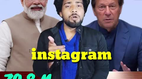 Narendra modi vs imran khan #shorts #short #viral #narendramodi #imrankhan