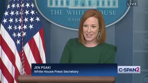 Jen Psaki about "why these vaccines are safe and still can kill you"