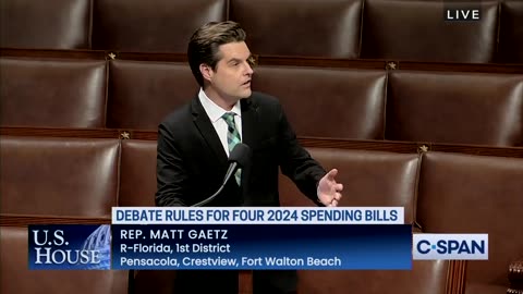 Matt Gaetz Roasts Democrats With Hilarious Comment