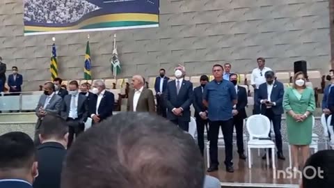 BOLSONARO REECEBE PROFECIA EM GIOIÂNIA