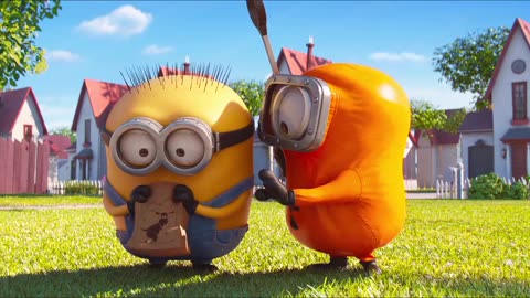 Minions lawn mower