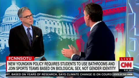 Gov. Youngkin Pushes Back Against Tapper's Claims That His Trans Policy Excludes Parents