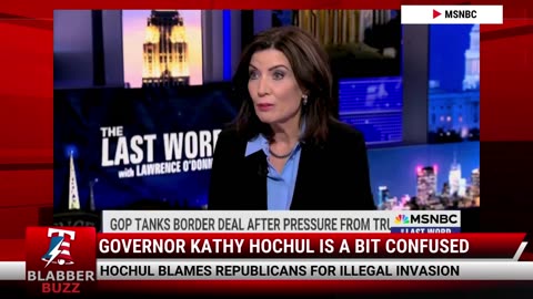 Governor Kathy Hochul Is A Bit Confused