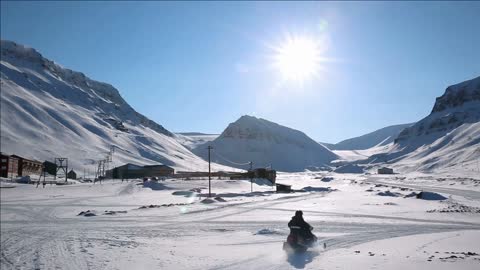 The most beautiful snowy mountain regions in Norway