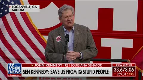 Sen. John Kennedy is Getting WILD in Georgia