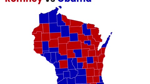 Wisconsin's 20-Year County Level Presidential Election Shifts: Unpacking Trump's Impact in 20 Seconds