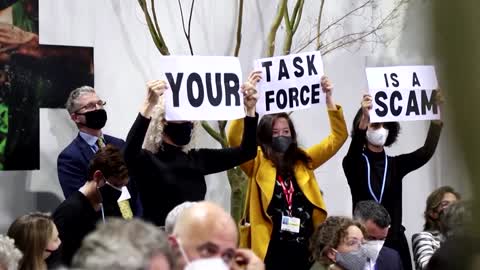 Greta Thunberg calls COP26 event 'greenwashing'