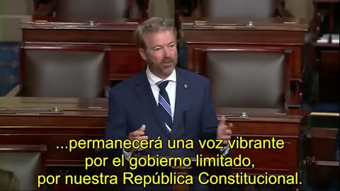 Senador y Doctor Rand Paul luego de enfermar pide abrir la economía [30-May-2020]