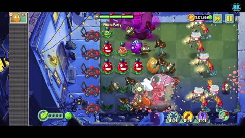 PvZ 2 - Pinata Party - July 8, 2022 - Sumer Nights - Day 8 - Level 1 Plants