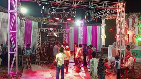 Dj Vijay Rock Wedding floor dj setup