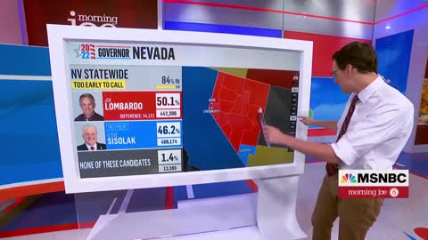 Steve Kornacki: Mark Kelly's Lead Over Masters Grows Slightly