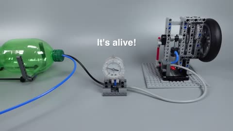 Running Lego Engines with Air