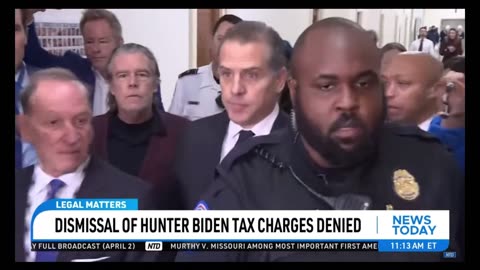 Dismissal of Hunter Biden Bid for Tax Charges Denied Apr 2, 2024