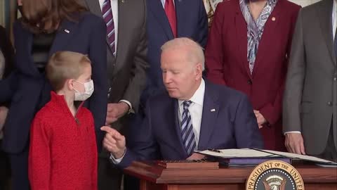 Biden: "Meet me after this, I can show you around the White House.”